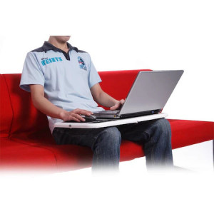 E-Table, masuta pliabila pentru laptop 2 coolere multifunctionala - Img 3