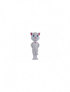 Jucarie interactiva, Talking Angela, Alb, 28 cm