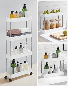 Organizator tip carucior multifunctional cu rotile, 4 rafturi - Img 2