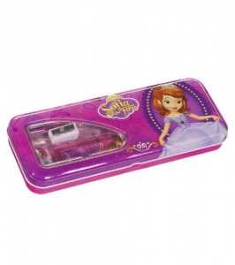 Penar metalic cu imprimeu Sofia The First, 21 x 8 cm - Img 2