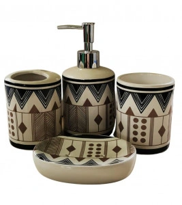 Set baie ceramic 4 piese