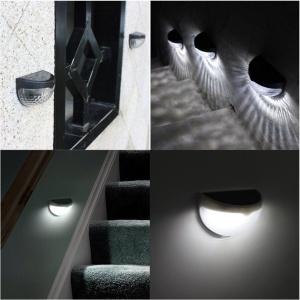 Set x2 Lampa Solara pentru Perete, 9x6x5 cm - Img 2