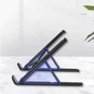 Suport 2in1, pentru Laptop si Telefon, Universal, Unghi de Inclinare Reglabil, Marime Ajustabila, Pliabil - Img 2
