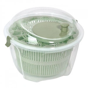 Uscator salata, verdeturi , Legume Manual Plastic Verde 4,4 lt - Img 2