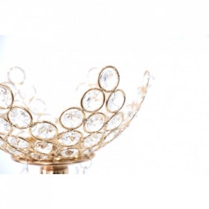 Vaza decor, metal+pvc - Img 2