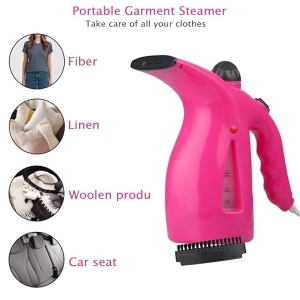 Aparat de călcat facial portabil Enterprise și fier de călcat cu abur pentru îmbrăcăminte, 800 W, 300 ML, multicolor - Img 5