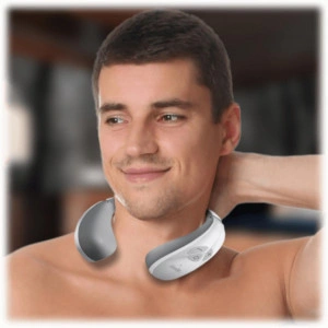 Aparat masaj cervical cu impulsuri electromagnetice, USB, portabil, 3 moduri de masaj - Img 2