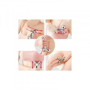 Aparat pentru masaj 3d Massage Roller, pentru stimularea circulatiei si combaterea celulitei - Img 4