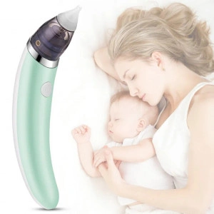 Aspirator electric silentios nazal pentru bebeluși, cu acumulator si incarcare USB - Img 2