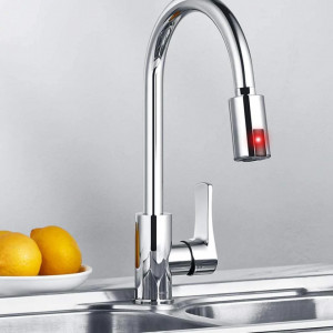 Cap robinet Smart cu senzor de miscare, cromat - Img 4