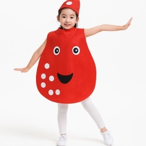 Costum fruct rodie , unisex, 3-8 ani