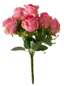 Flori artificiale buchet 9 fire - Img 3