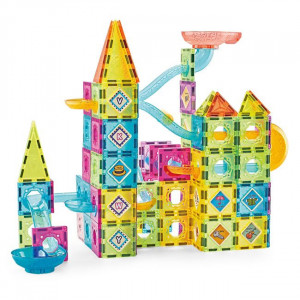 Joc de constructie magnetic, 139 piese - Img 1