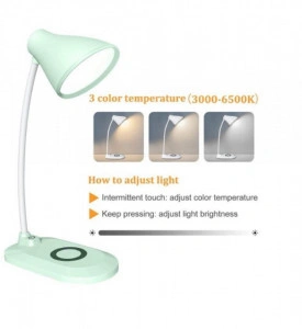 Lampa cu incarcator wireless si 3 nivele de iluminare - Img 2