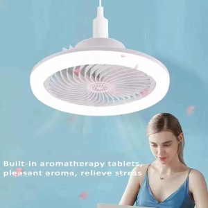 Lustră LED cu Ventilator și Funcție de Aromaterapie – 30.000 ore durată de viață - Img 2