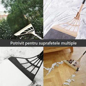 Matura magica multifunctionala din silicon, Indeparteaza Murdaria, Parul si Lichide pentru Sticla, Parchet, Gresie, Marmura - Img 4