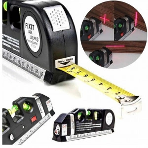 Nivela Profesionala cu laser + ruleta de 2.5 metri - Img 4