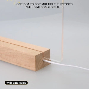 Panou de lumina LED acrilic, transparent - Img 2