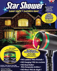 Proiector laser pentru exterior , Star Shaower, efect 3D, holografic, - Img 2