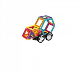 Set de constructie magnetic, 46 piese - Img 3