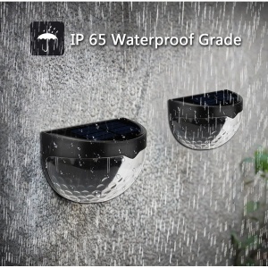 Set x2 Lampa Solara pentru Perete, 9x6x5 cm - Img 3