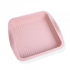 Tava patrata din silicon 26,5x24,5x5,5 cm - Img 3