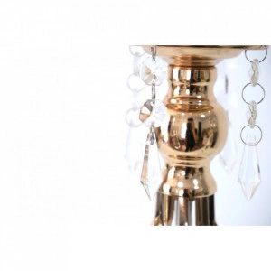 Vaza decor, metal+pvc - Img 3