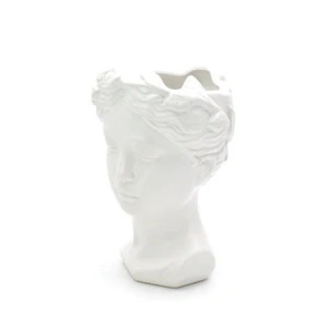 Vaza-masca ghiveci ceramic, Grece