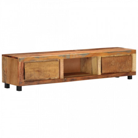 Comoda TV, 150 x 30 x 33 cm, lemn masiv reciclat - V247956V