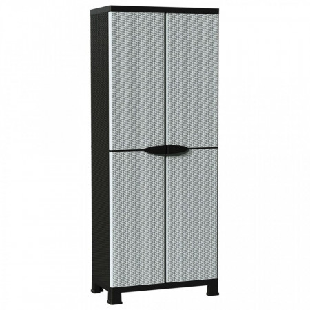Dulap, 68x39x171,5 cm, design de ratan - V337899V