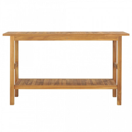 Dulap de chiuvetă baie, 132x45x75 cm, lemn masiv de tec - V318482V