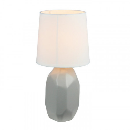 Lampă ceramică de masă, gri - TP190742