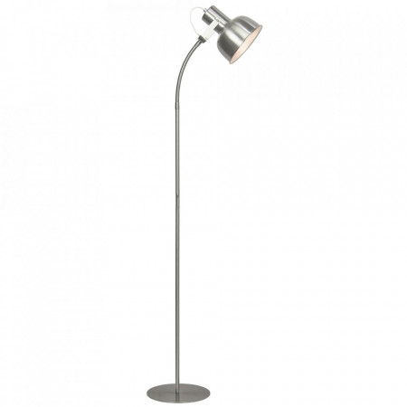 Lampă de podea în stil retro, metal, nichel mat - TP290232