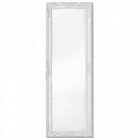 Oglinda verticala in stil baroc, 140 x 50 cm, alb - V243687V