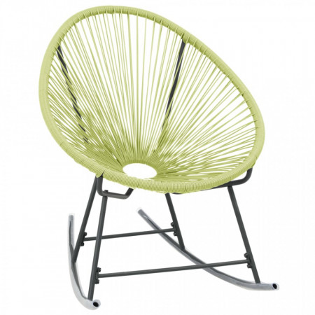 Scaun Acapulco de exterior, verde, poliratan - V313341V