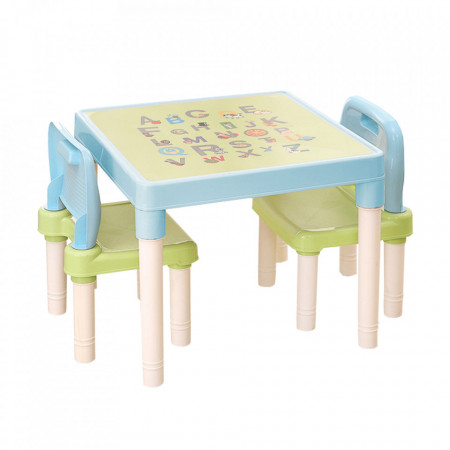 Set pentru copii 1 + 2, albastru, verde și alb - TP263872