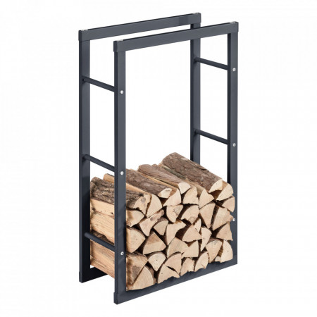 Suport lemne foc, gri, 60 x 100 x 25 cm - P71406187