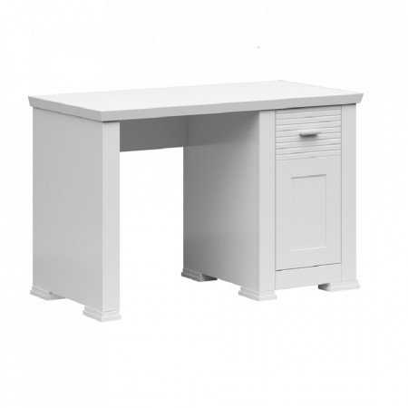 Birou, măsuţă, masă PC albă, 115 cm - TP303521
