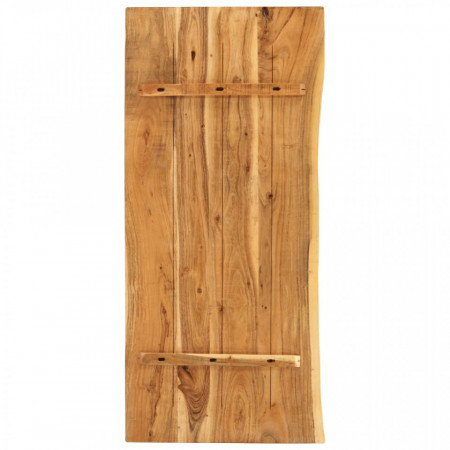 Blat lavoar de baie, 140x52x3,8 cm, lemn masiv de acacia - V286326V