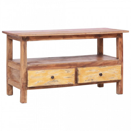 Comoda TV, 90 x 40 x 50 cm, lemn masiv reciclat - V283924V