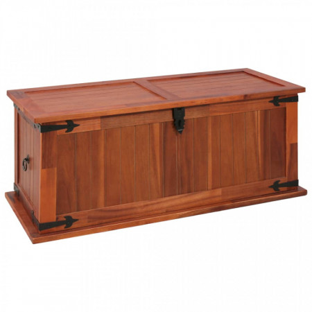 Cufar de depozitare, 90 x 45 x 40 cm, lemn masiv de salcam - V247242V