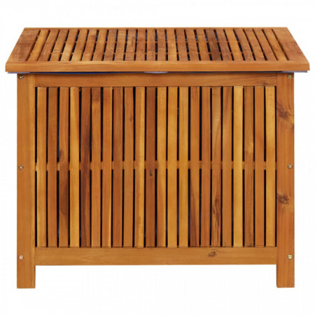 Ladă de depozitare grădină, 75x75x58 cm, lemn masiv de acacia - V316498V