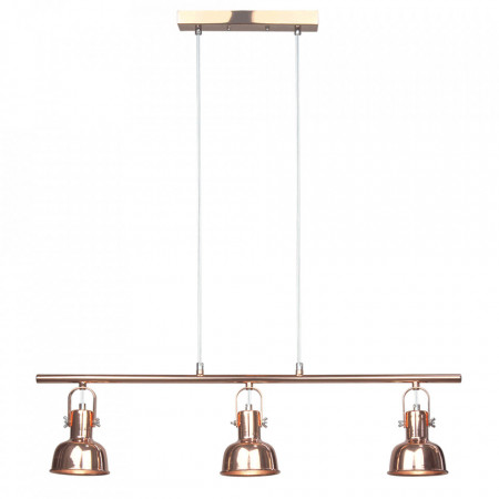 Lampă suspendată în stil retro, metal, roz auriu - TP290244
