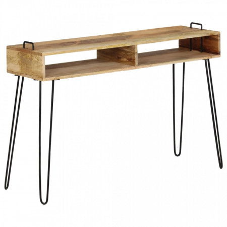 Masa consola, 115 x 35 x 76 cm, lemn masiv de mango - V246022V