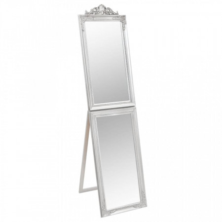 Oglindă de sine stătătoare, argintiu, 50x200 cm - V351530V