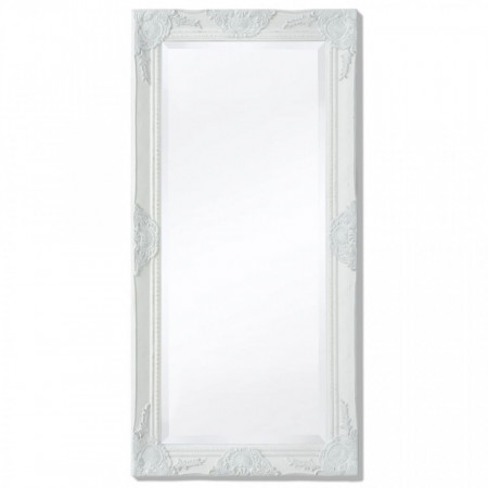 Oglinda verticala in stil baroc, 100 x 50 cm, alb - V243679V