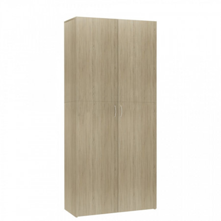 Pantofar, stejar sonoma, 80x35,5x180 cm, PAL - V800291V
