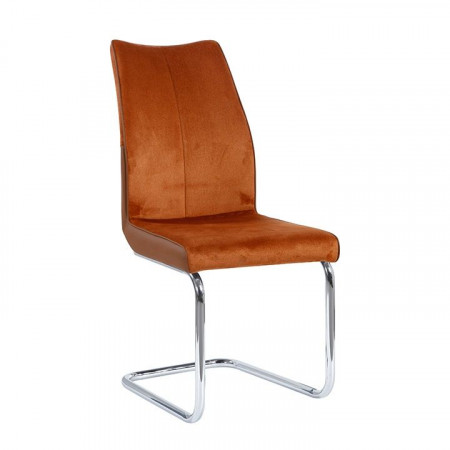 Scaun dining, cărămiziu / cărămiziu - TP237281