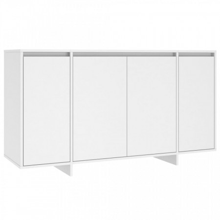 Servantă, alb, 135x41x75 cm, PAL - V809593V