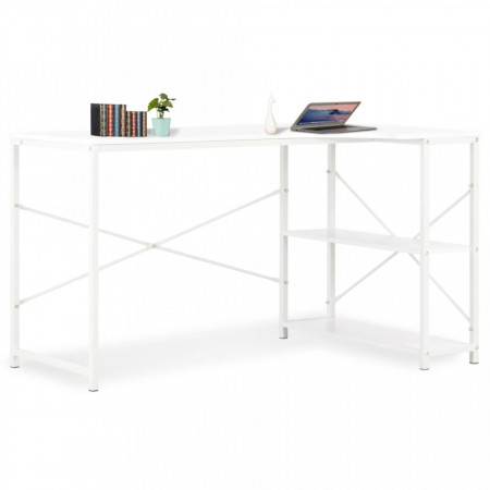 Birou de calculator, alb, 120 x 72 x 70 cm - V20262V